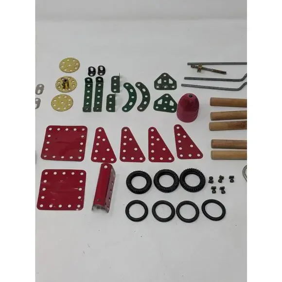 Vintage 1950's Meccano Outfit No.  4-Parts - Picture 3 of 4